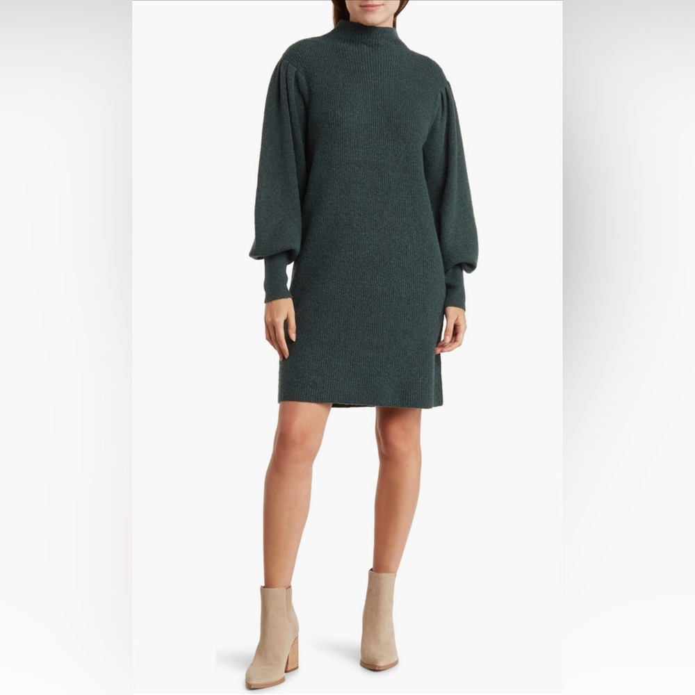 Elegant Green Mini Dress
